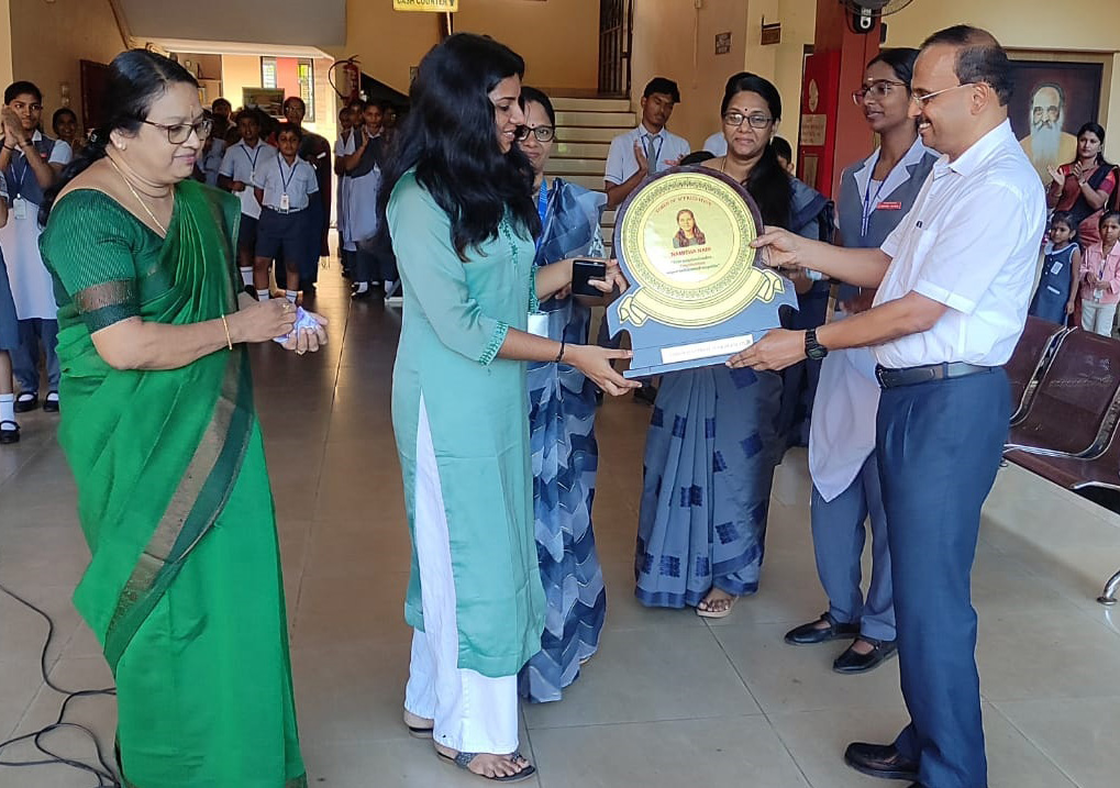  Namita Nair, a proud alumnus of Chinmaya Vidyalaya, Kottayam, has won the prestigious Marie Sklodowska-Curie Action Fellowship worth Rs. 1.3 crore