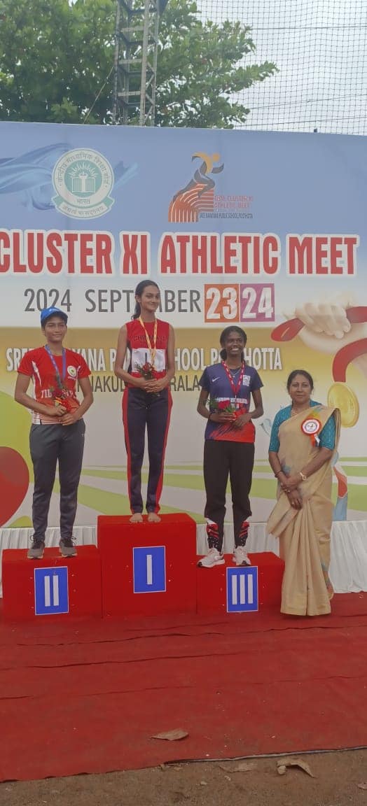  Chinmaya Vidyalaya Shines at the CBSE Cluster Sports Meet