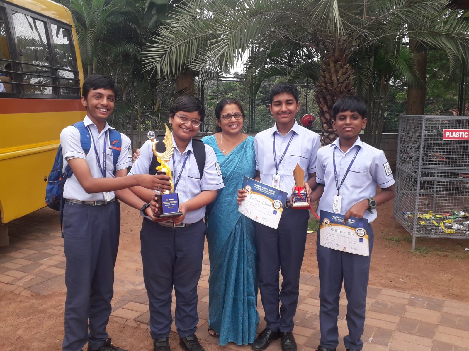 We are thrilled to announce the achievements of our brilliant students at the Placid Vidya Vihar Quiz Competition